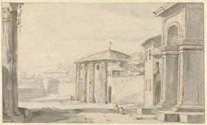 Gezicht te Rome