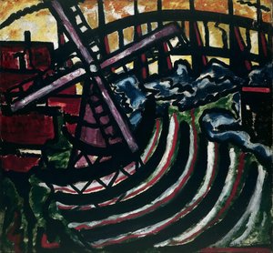 De Nederlandse molen, 1916 door Jacoba Berendina van Heemskerck van Beest
