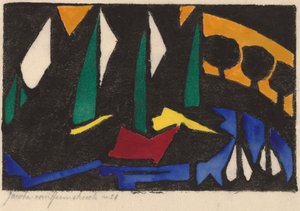 Boot en Bomen, 1914