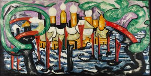 Compositie nr. 62 door Jacoba van Heemskerck van Beest