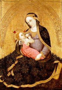 De Madonna van Nederigheid door Jacobello del Fiore
