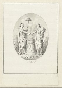 Allegorische voorstelling van de Vrijheid