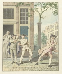 Scene uit Pefroen met het schaapshoofd door Jacobus Buys