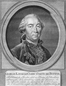 George Louis Le Clerc, Graaf De Buffon, 1774 door Jacobus Houbraken