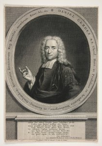 Portret van Daniel Gerdes, naar J.M. Quinkhart