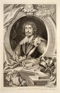 Portret van Edward Sackville, illustratie uit 