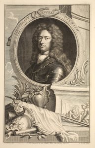 Portret van luitenant-generaal Talmash, illustratie uit 