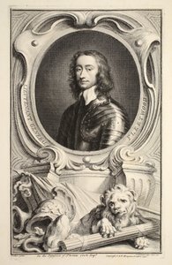 Portret van Lt Generaal Fleetwood, illustratie uit 