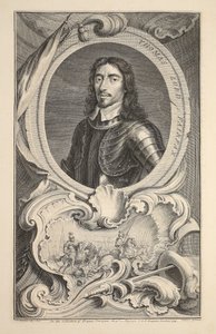 Portret van Thomas, Lord Fairfax, illustratie uit 
