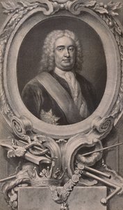 Sir Robert Walpole, Engelse staatsman en premier, ca. 1746 1894 door Jacobus Houbraken