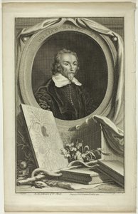 William Harvey, M.D. door Jacobus Houbraken