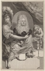 Jan Six door Jacobus Houbraken, after Jan Wandelaar