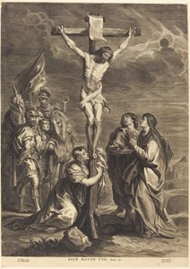 Christus aan het kruis door Jacobus Neeffs