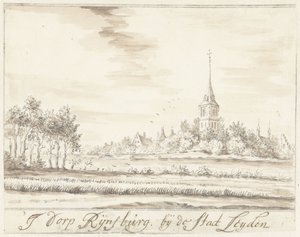 Het dorp Rijnsburg