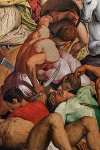 Martelaarschap van St. Catharina van Alexandrië (detail)