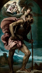 Sint-Christoffel door Jacopo Bassano