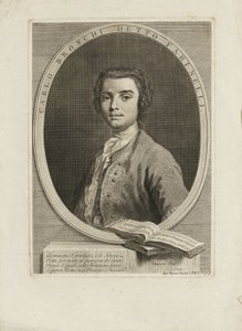 Portret van de zanger Farinelli Carlo Broschi 1705-1782, 1735