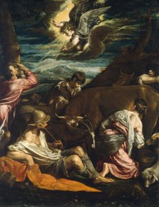 De Aankondiging aan de Herders door Jacopo Bassano il vecchio