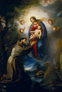 Verschijning van de Maagd aan St. Franciscus