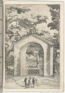 Kapel van de Bron in de Beuk (plaat Q) door Jacopo Ligozzi