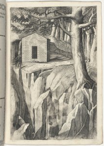 Monastieke Cel van de Zalige Johannes van La Verna (Cella del beato Giovanni della Verna) [plaat T]