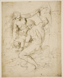 De kastijding van Cupido door Jacopo Palma