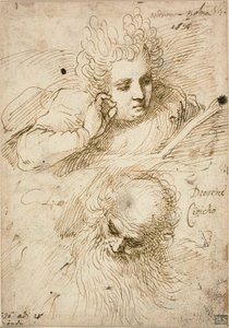 Andriana Palma en Diogenes de Cynicus door Jacopo Palma il Giovane