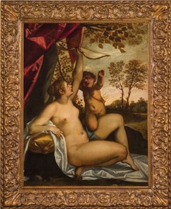 Venus ontwapent Cupido