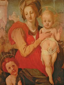 Madonna en kind met de jonge St. Johannes de Doper