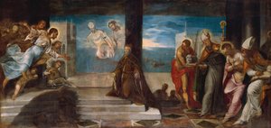 Doge Alvise Mocenigo gepresenteerd aan de Verlosser