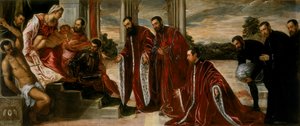 Madonna van de schatbewaarders, 1567 door Jacopo Robusti Tintoretto