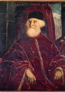 Portret van procureur Jacopo Soranzo door Jacopo Robusti Tintoretto