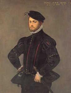 Portret van een jonge man, 22 jaar oud