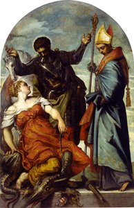 Sint Louis van Toulouse en Sint Joris, 1552