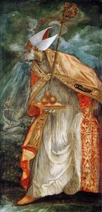 Sint Nicolaas van Bari door Jacopo Robusti Tintoretto
