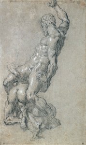 Simson Doodt de Filistijnen door Jacopo Robusti Tintoretto