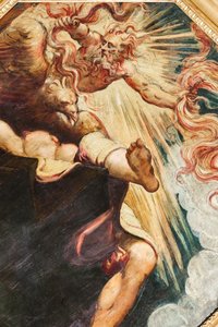 Semele verbrand door Jupiter, c.1541 door Jacopo Robusti Tintoretto