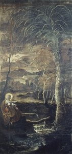 Sint Maria van Egypte door Jacopo Robusti Tintoretto