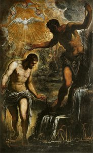 De Doop van Christus door Jacopo Robusti Tintoretto