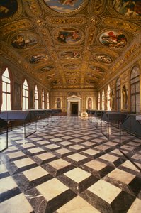 De Sala Dorata, gebouwd 1537-88 door Jacopo Sansovino
