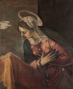 Maagd van de Annunciatie aan de Maagd door Jacopo Tintoretto