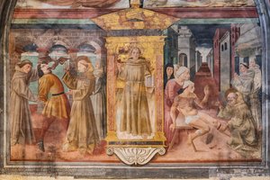 Verhalen van St. Antonius van Padua, Niche van St. Antonius van Padua, midden vijftiende eeuw