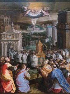 Processie van St. Gregorius de Grote