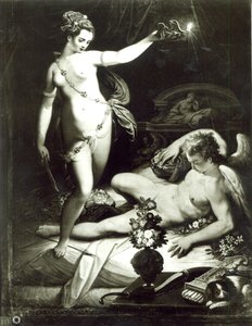 Psyche verrast Cupido