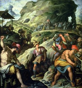 De mijn door Jacopo Zucchi