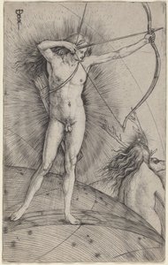 Apollo en Diana door Jacopo de Barbari