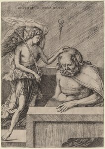 Custodi Nos Dormientes (De Beschermengel) door Jacopo de