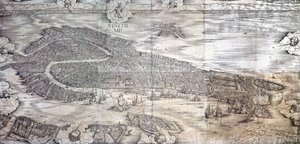 Grande Pianta Prospettica - Venetië, c.1500