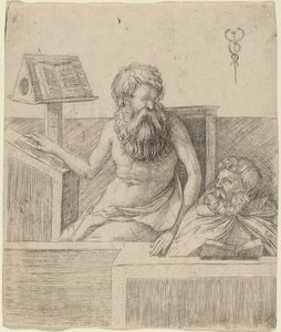 Twee filosofen, ca. 1509 door Jacopo de Barbari