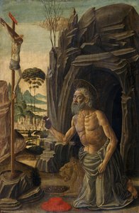 St. Hiëronymus als Boeteling, c.1590